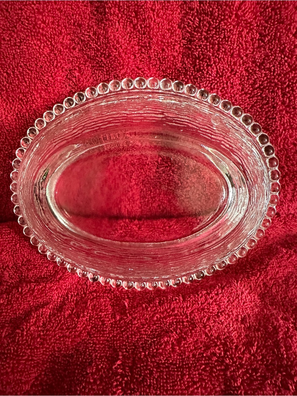Vintage Indiana Glass Clear Large 7" Hen on Nest Covered Dish MCM Farmhouse - Picture 7 of 8